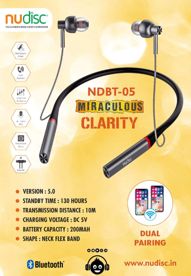 Bluetooth  handsfre  Ear set NDBT  05