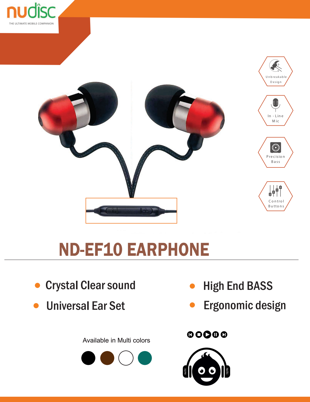 Handsfree   Earset EF - 10